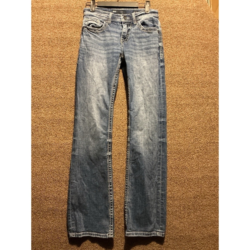 BKE Aiden Women's Jeans 26x32 ABS21472 Stretch‎ Cowgirl Rodeo Straight